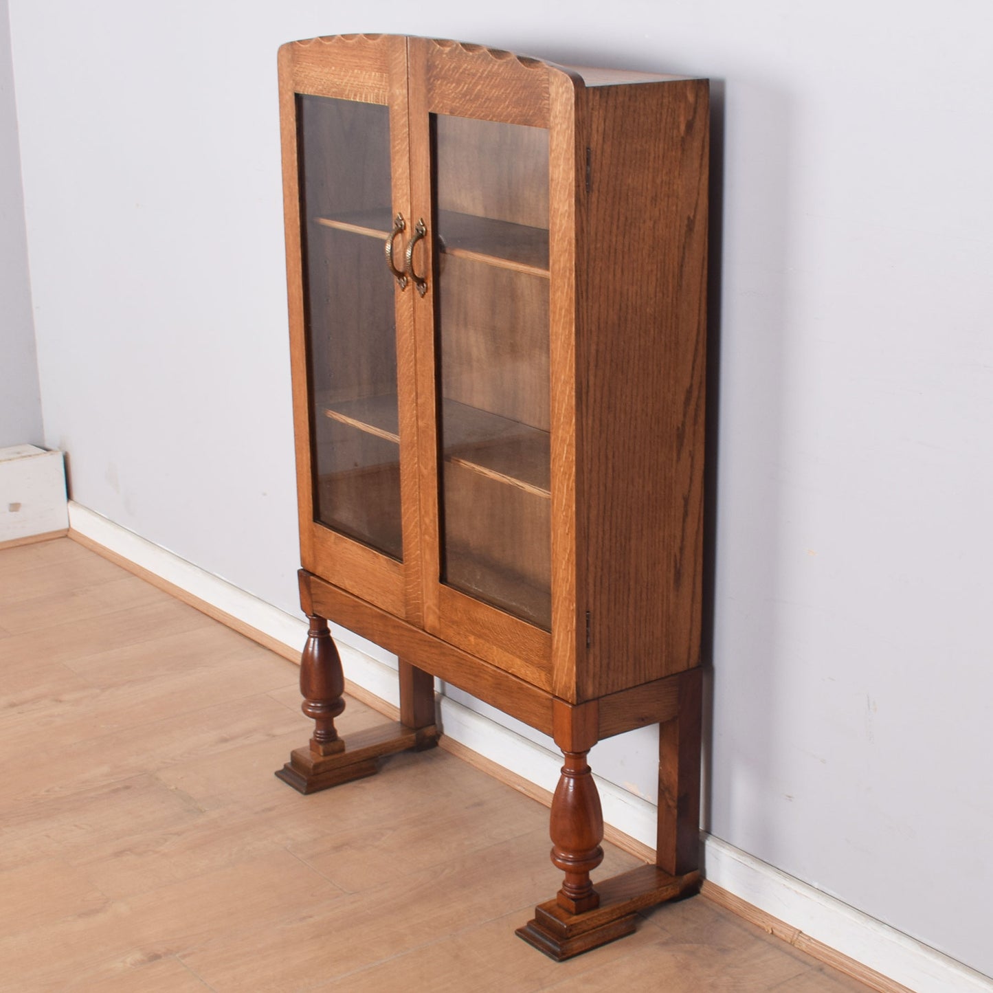 Art-Deco Glazed Bookcase