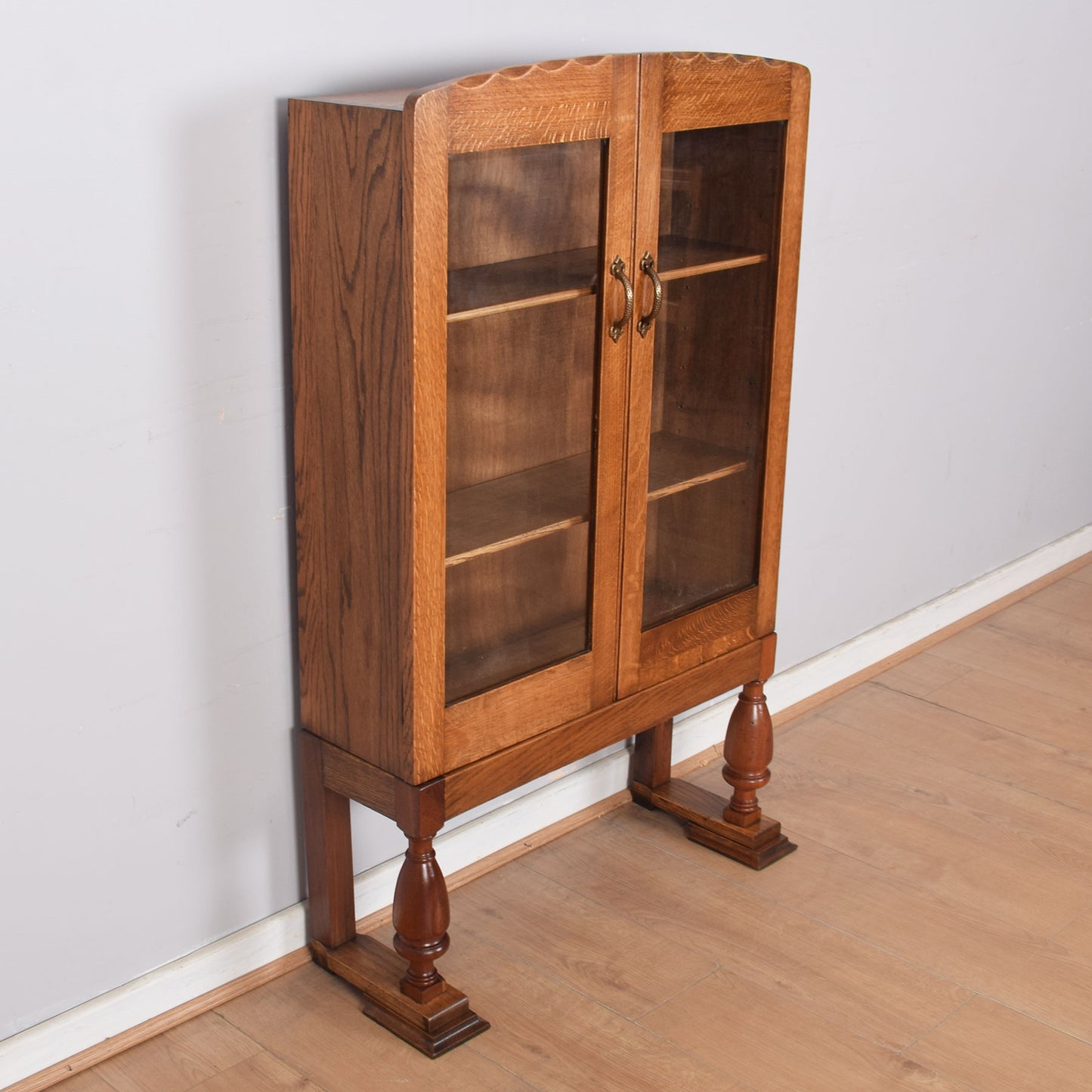 Art-Deco Glazed Bookcase