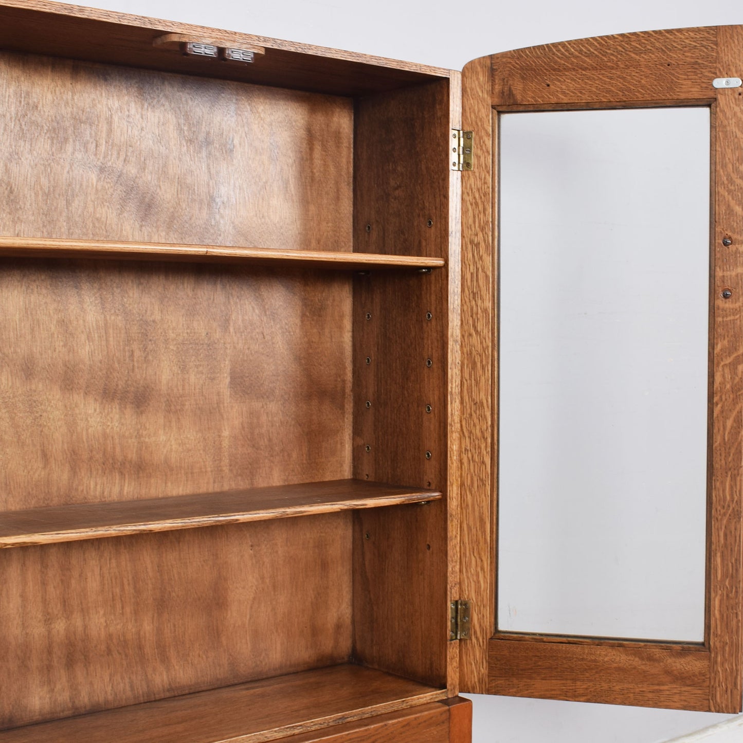 Art-Deco Glazed Bookcase