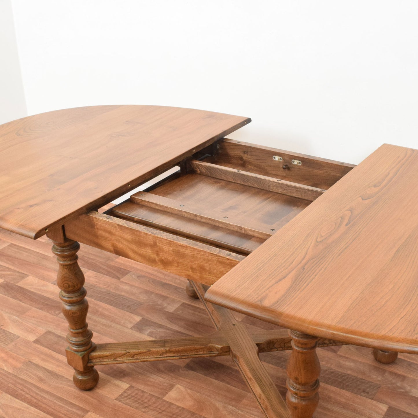 Ercol table and 6 chairs