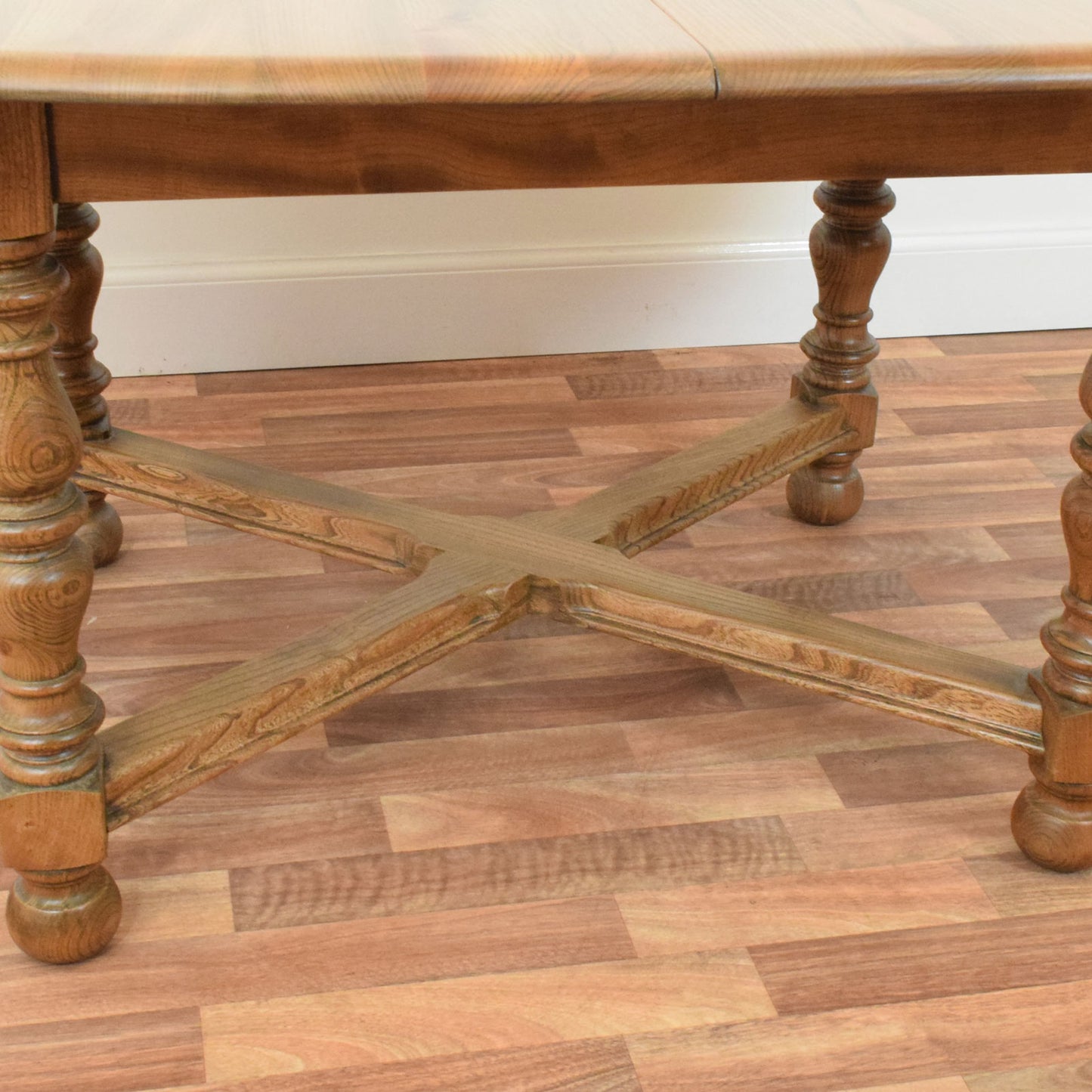 Ercol table and 6 chairs