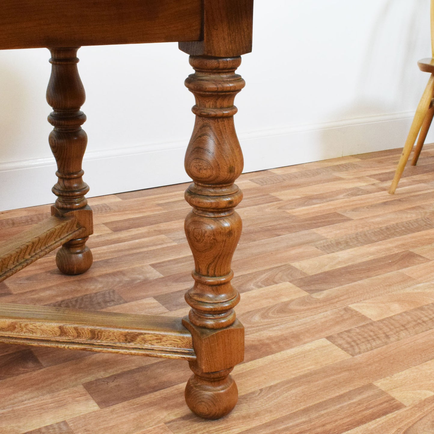 Ercol table and 6 chairs