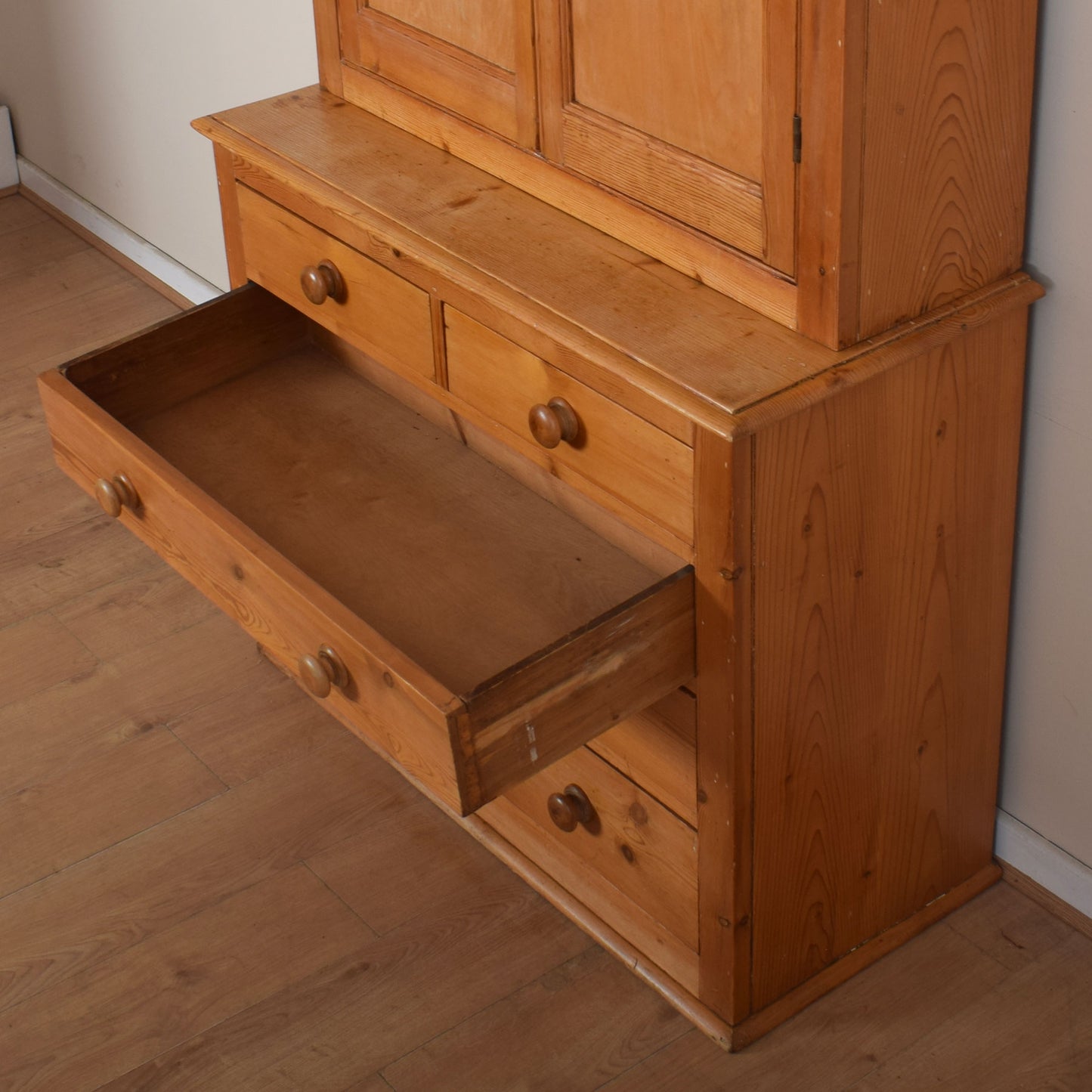 Pine Housekeeper's Cupboard Unit