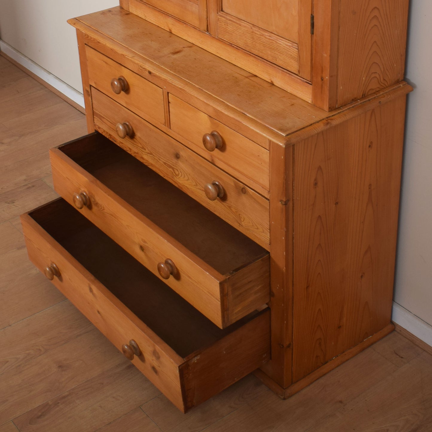 Pine Housekeeper's Cupboard Unit