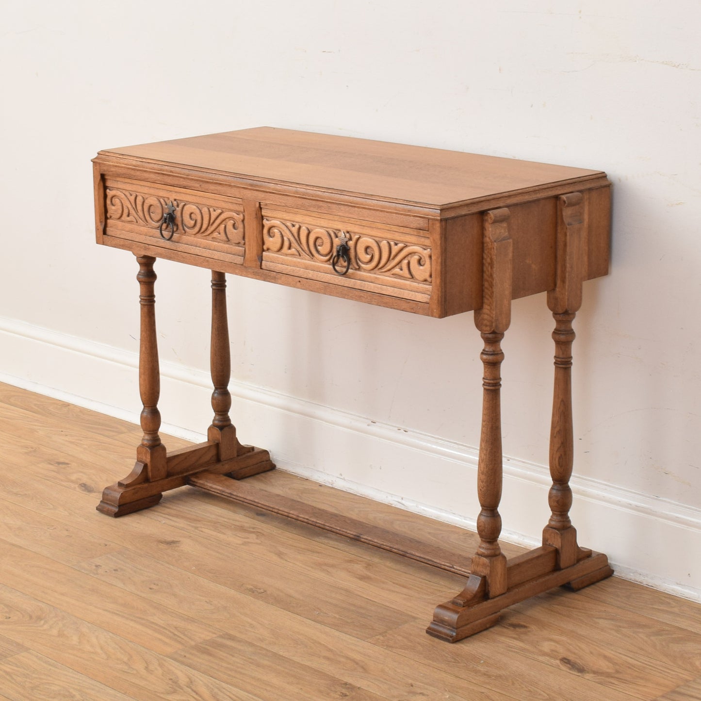 Oak Console Table