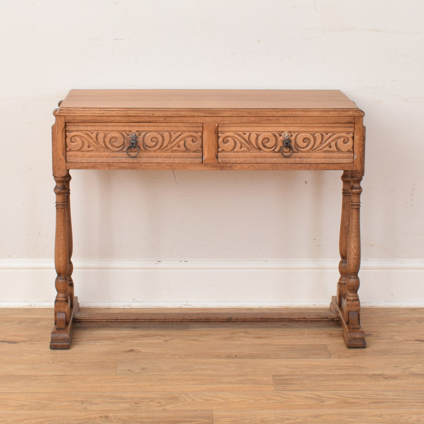 Oak Console Table