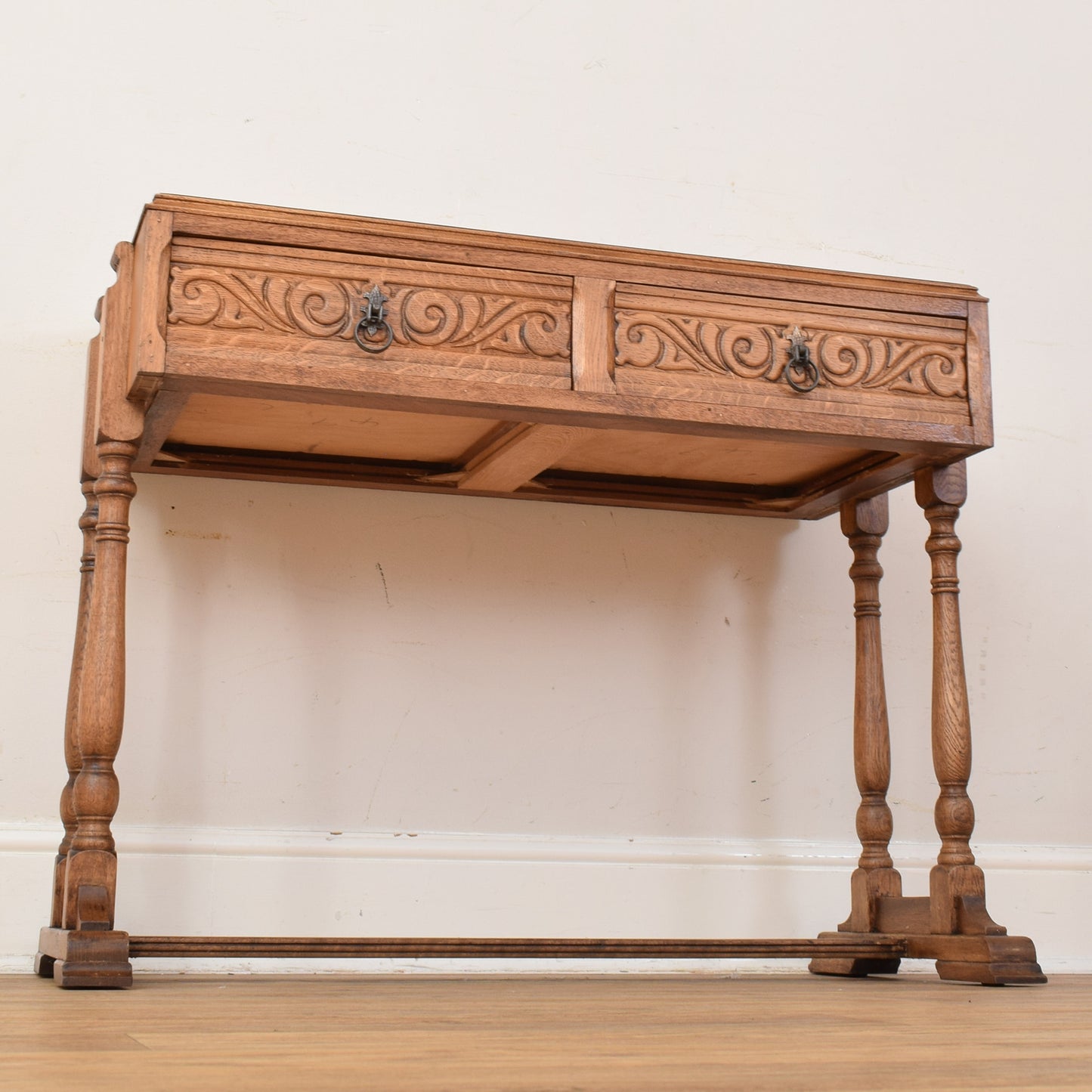 Oak Console Table