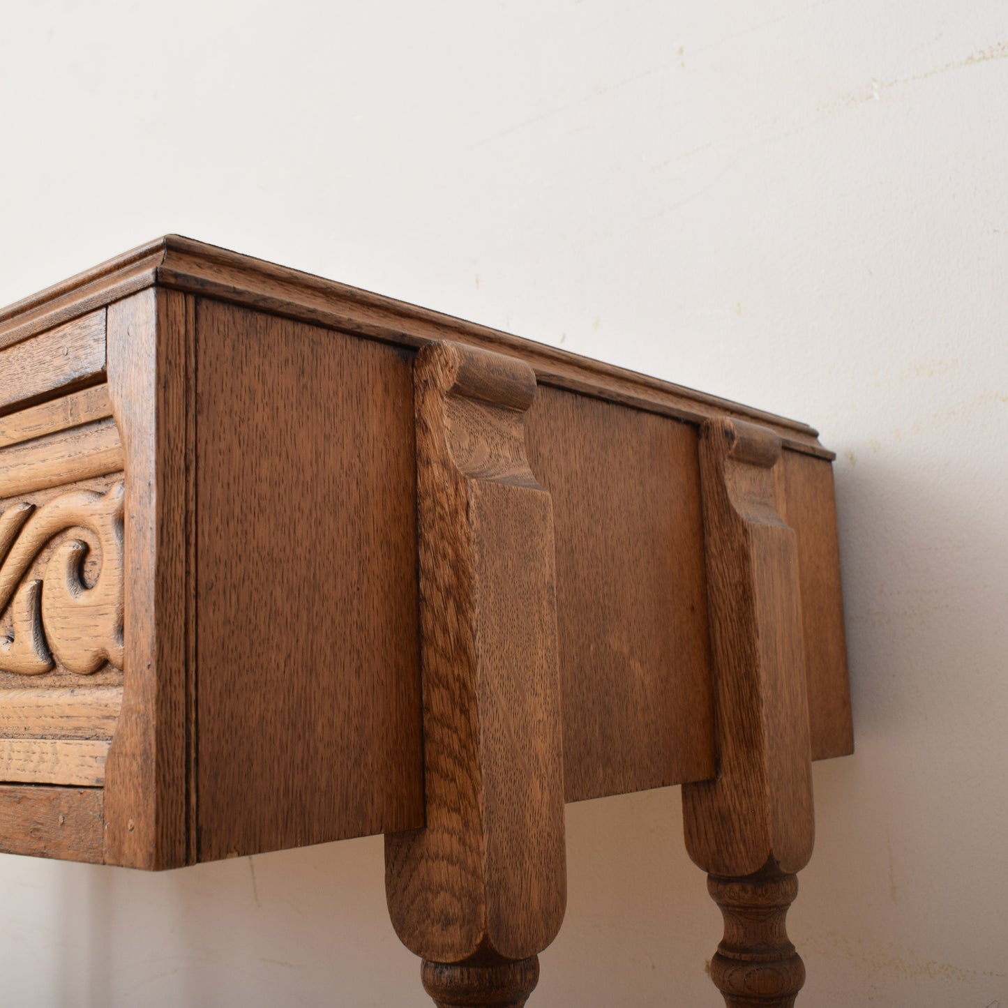 Oak Console Table