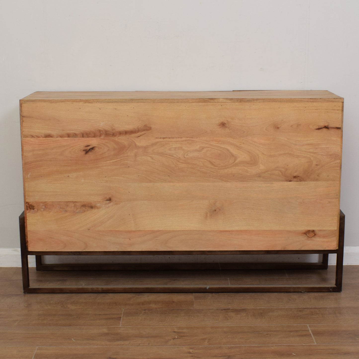 Mango Wood and Iron Sideboard