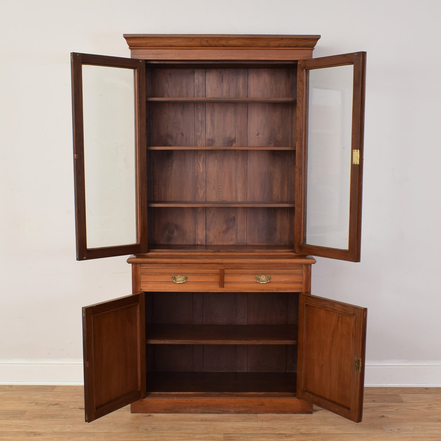 Glazed Mahogany Cabinet
