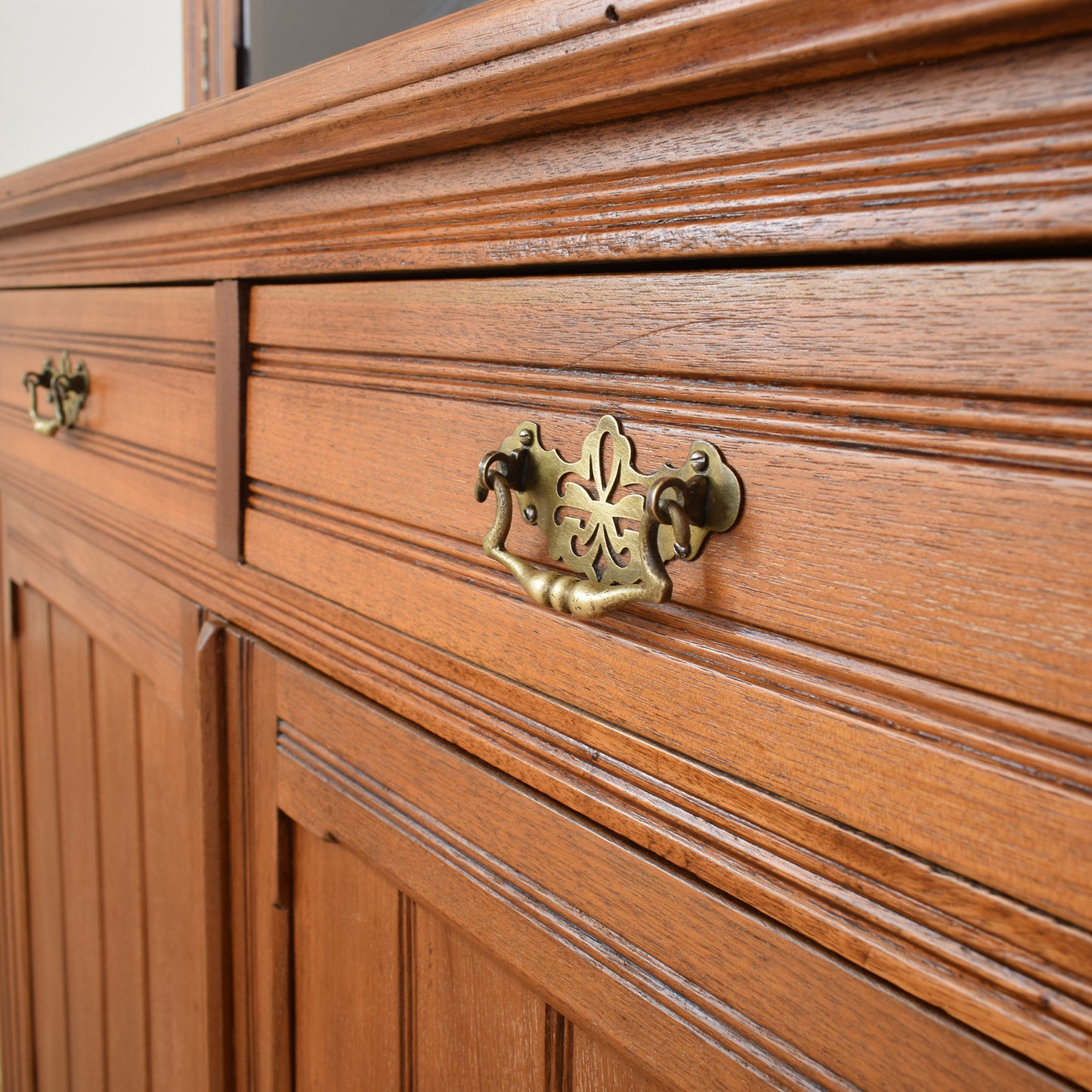 Glazed Mahogany Cabinet