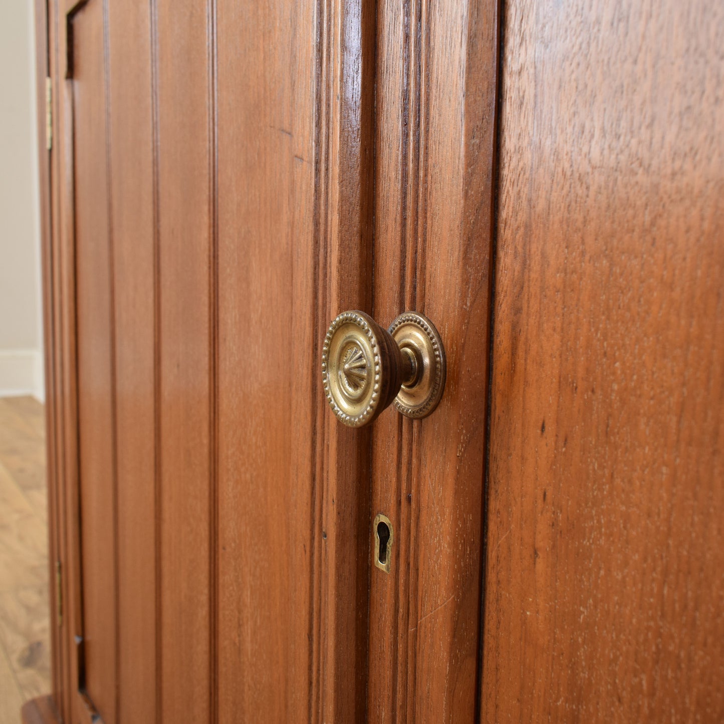 Glazed Mahogany Cabinet