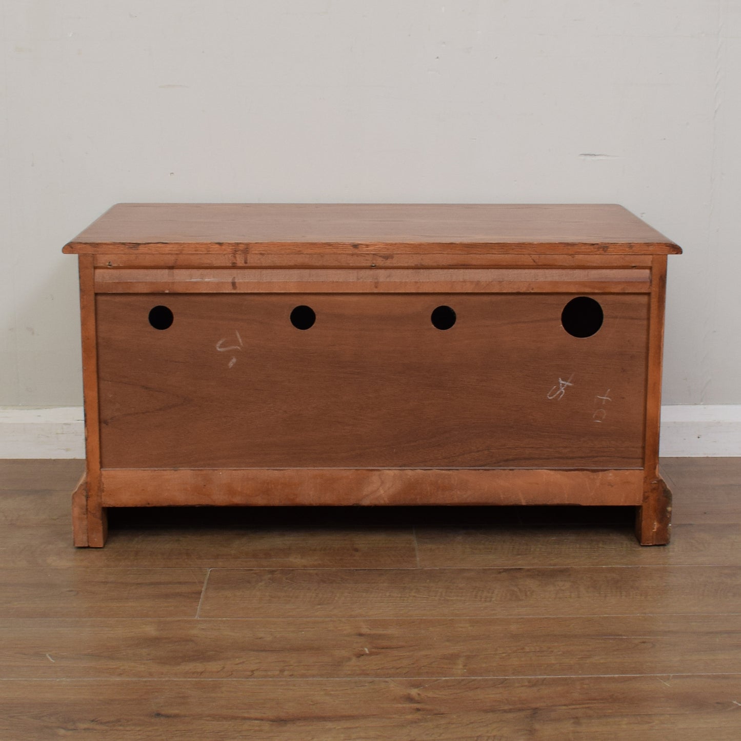 Restored Oak TV Cabinet