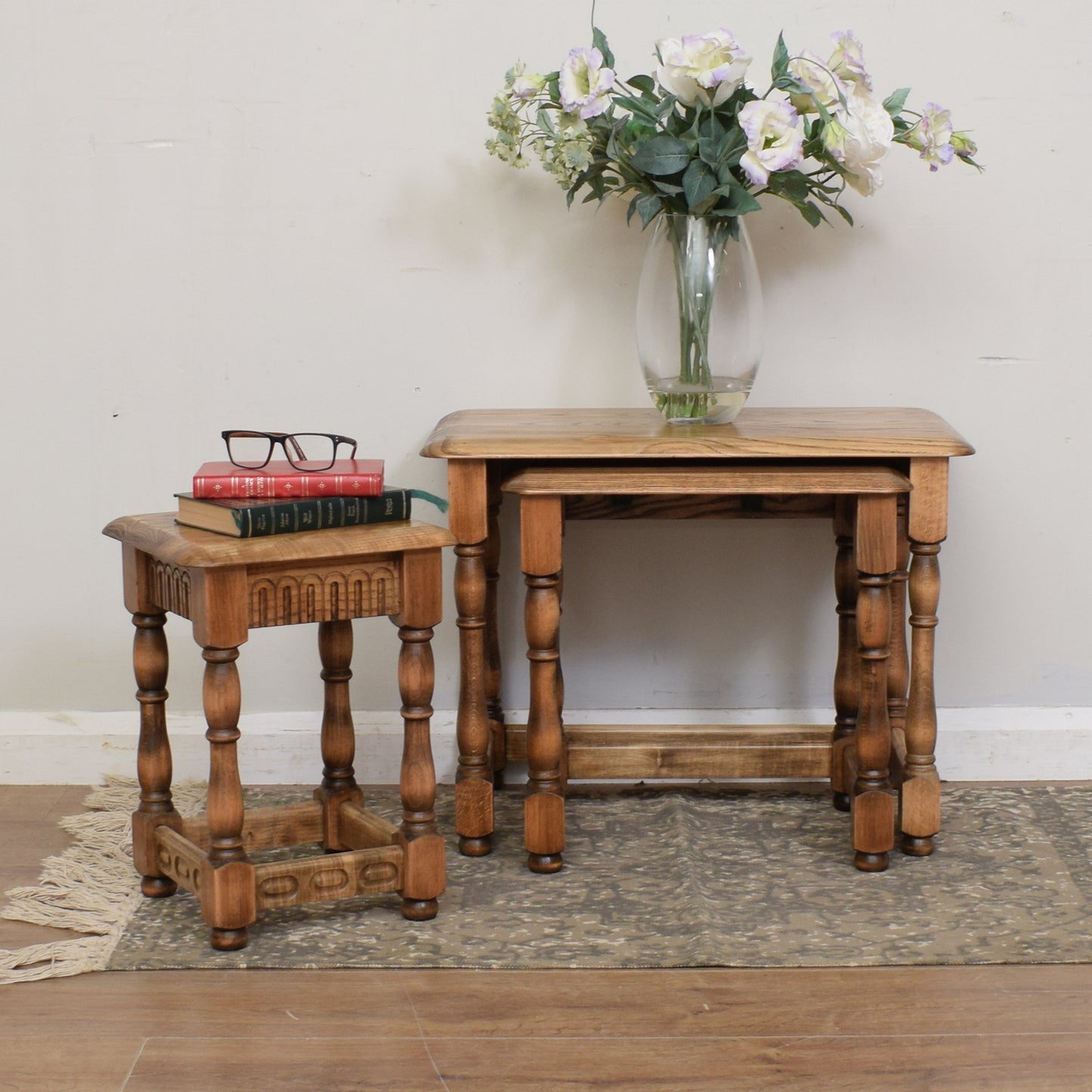 Restored Priory Nest Of Tables