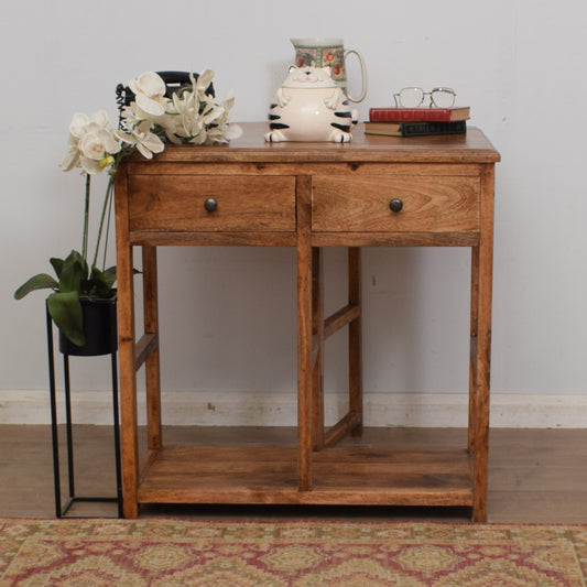 Drop Leaf Console Table