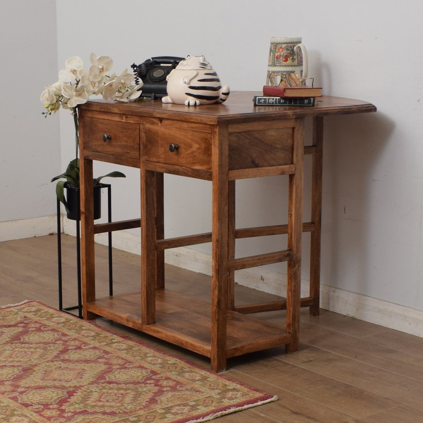 Drop Leaf Console Table