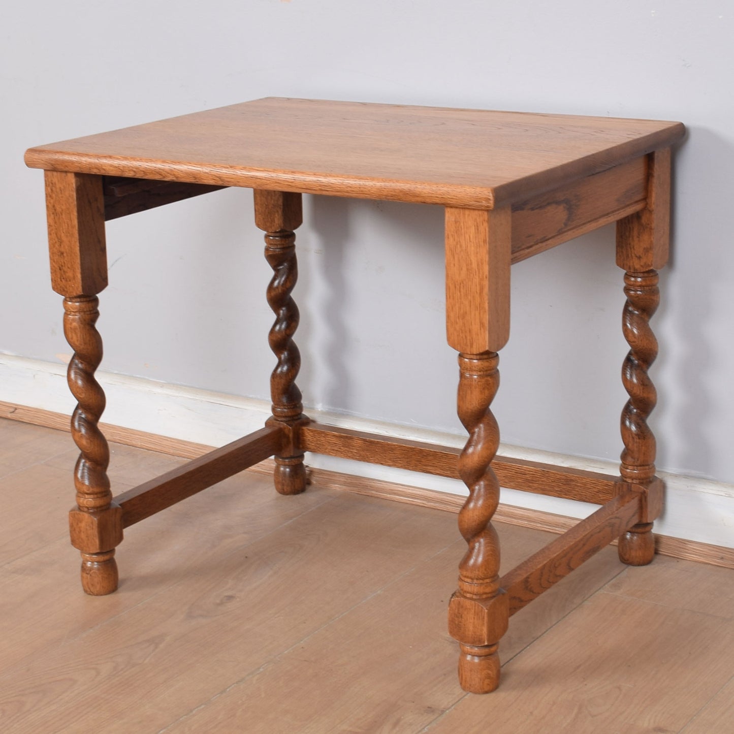 Barley Twist Nest of Three Tables