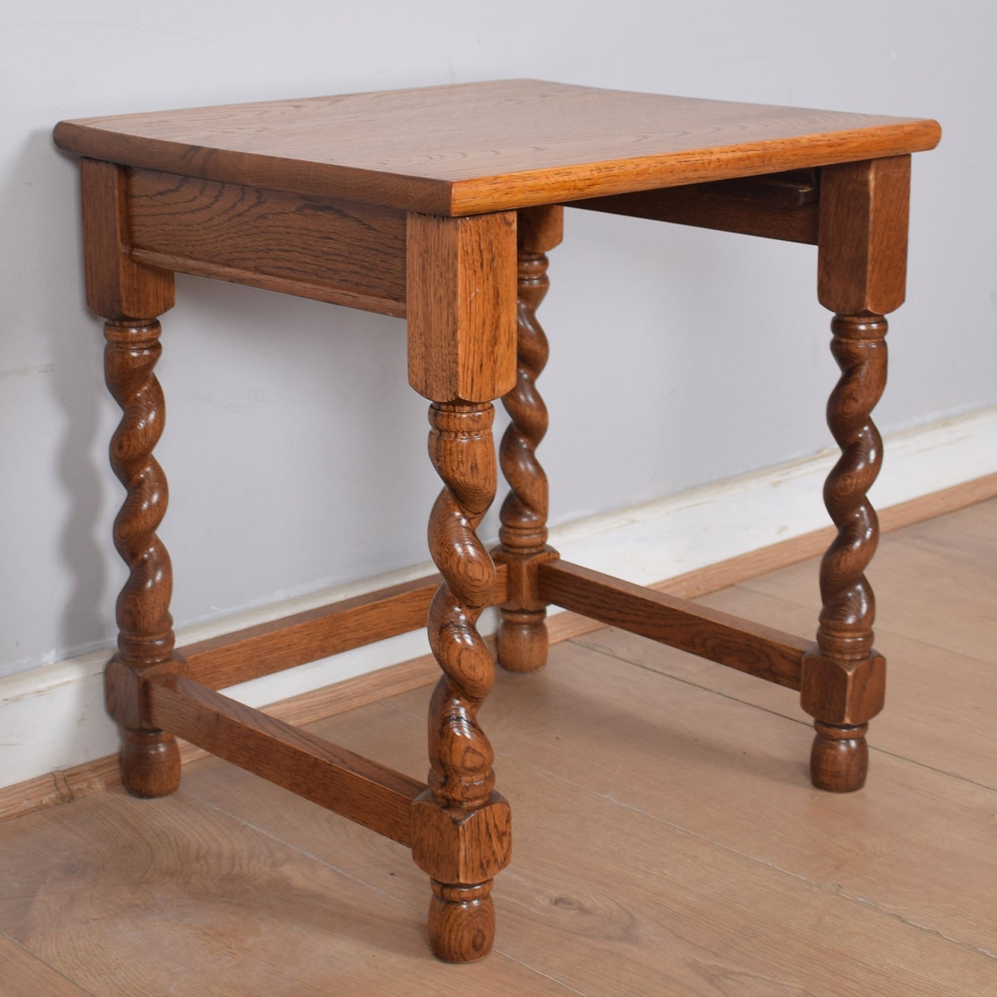 Barley Twist Nest of Three Tables