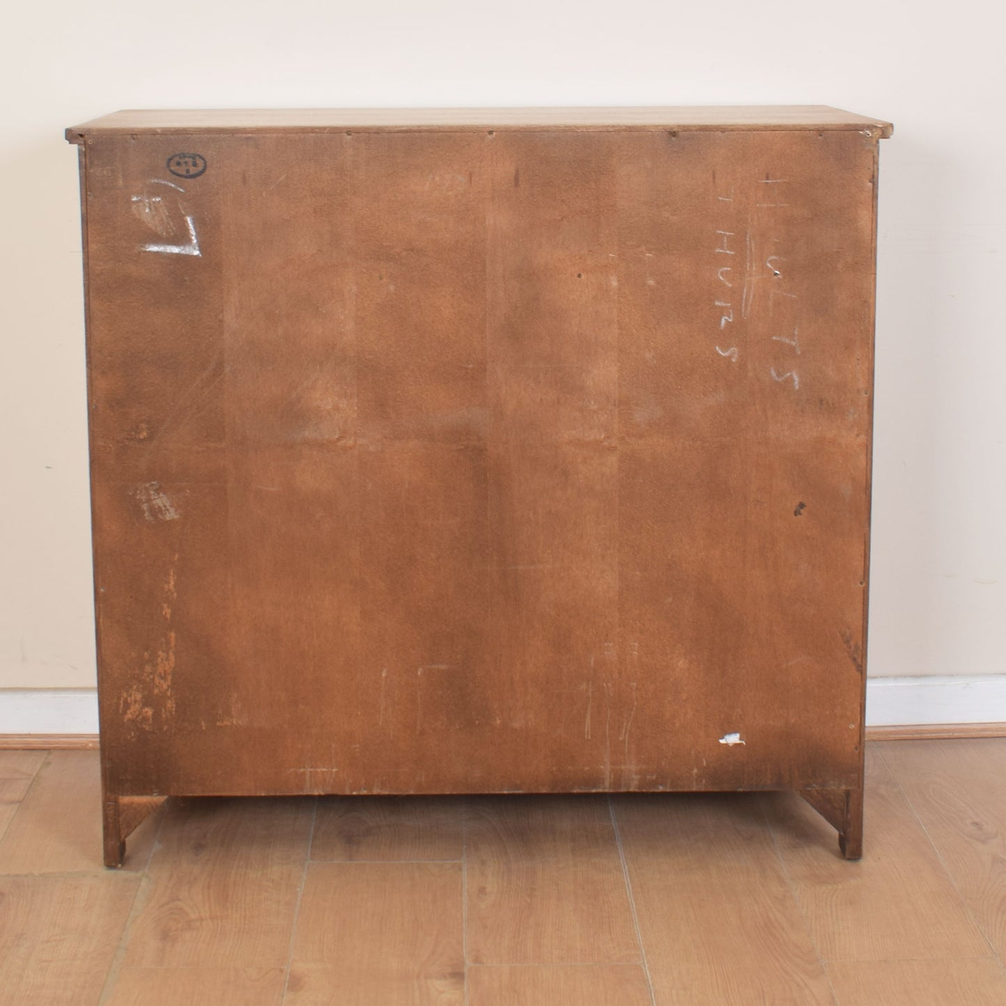 Oak Linenfold Sideboard