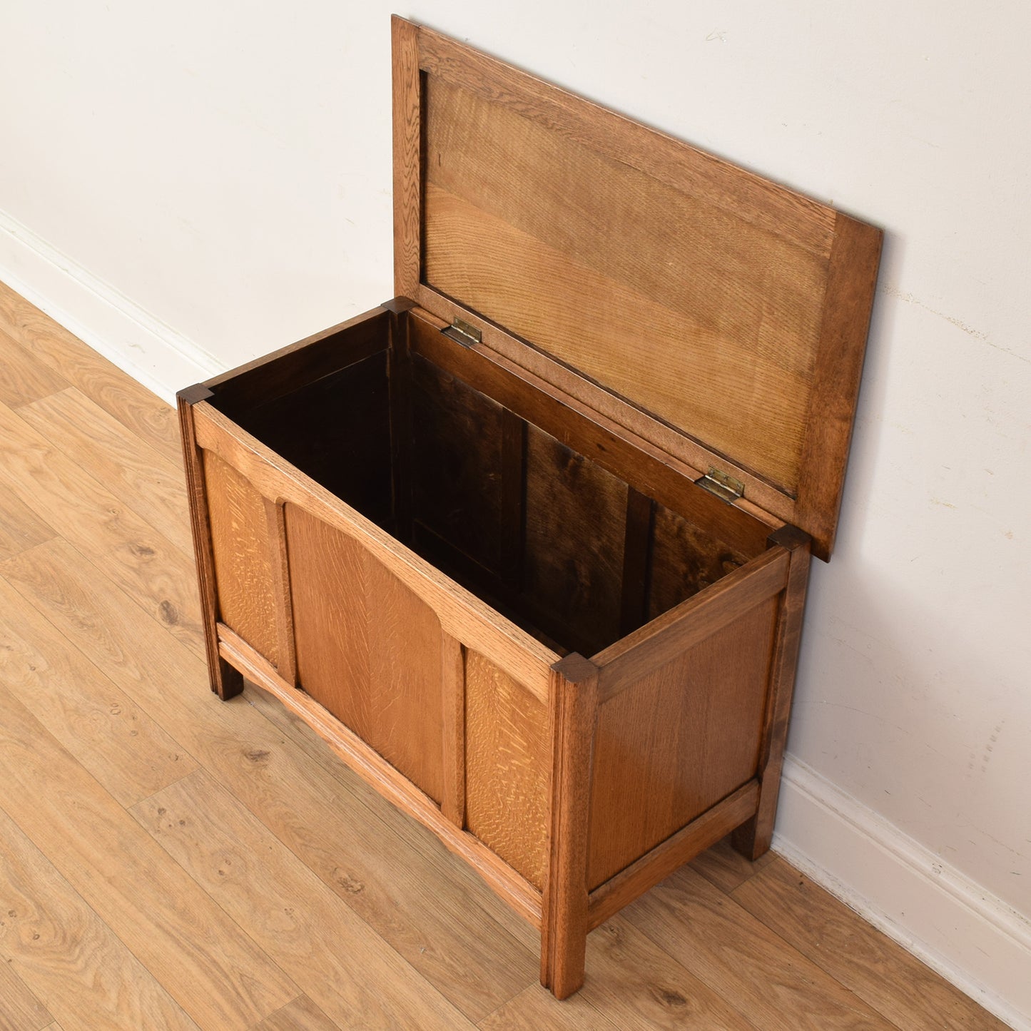 Oak Blanket Box
