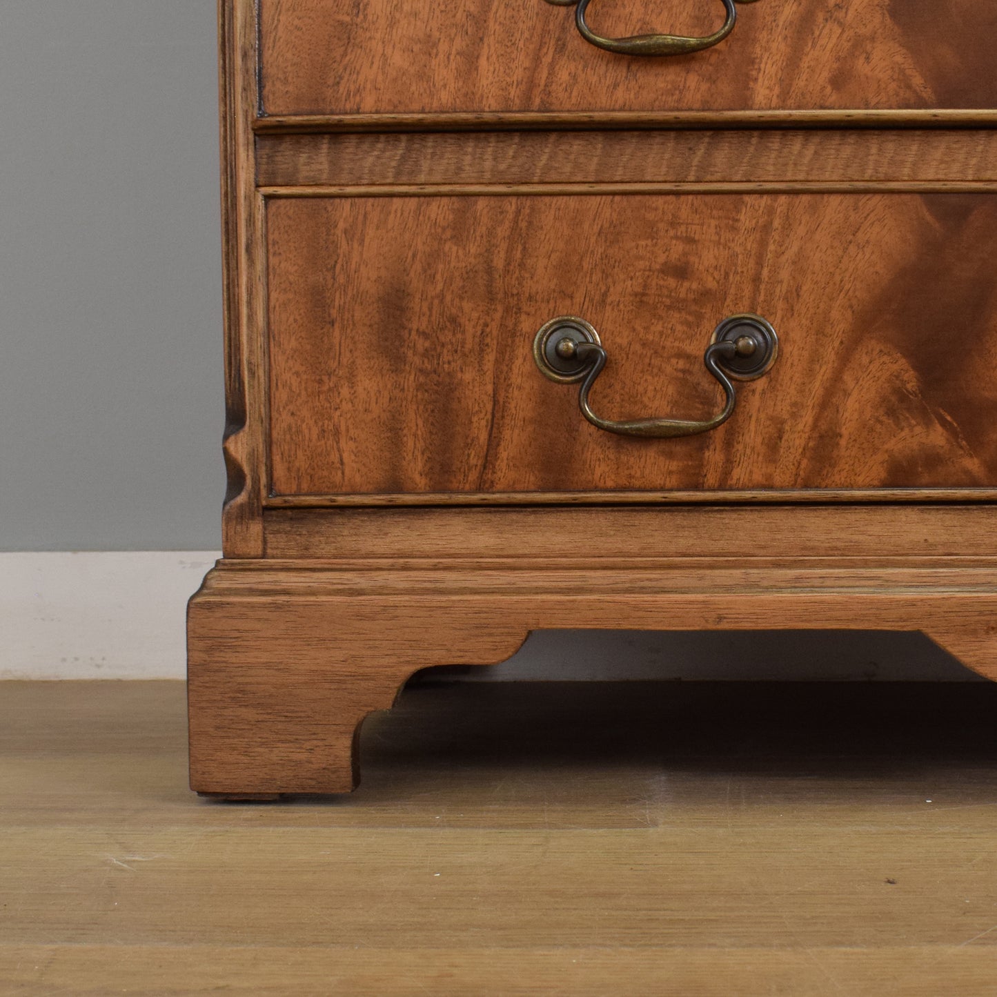 Refinished Mahogany-Veneer Bureau