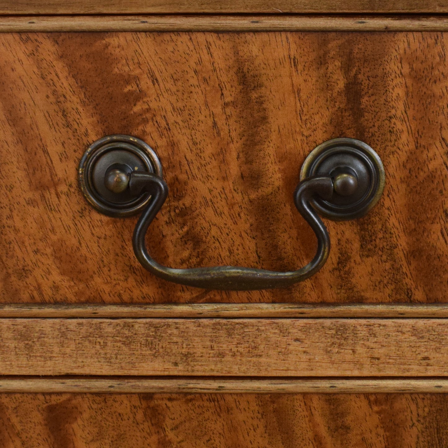 Refinished Mahogany-Veneer Bureau