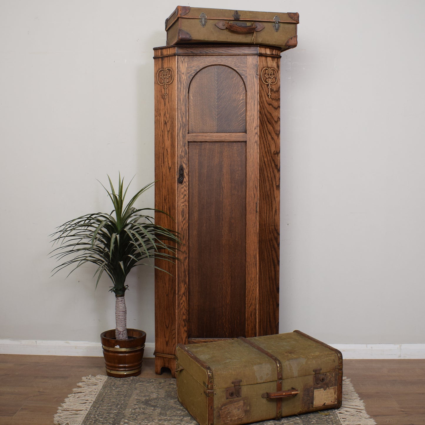 Restored Oak Hallrobe