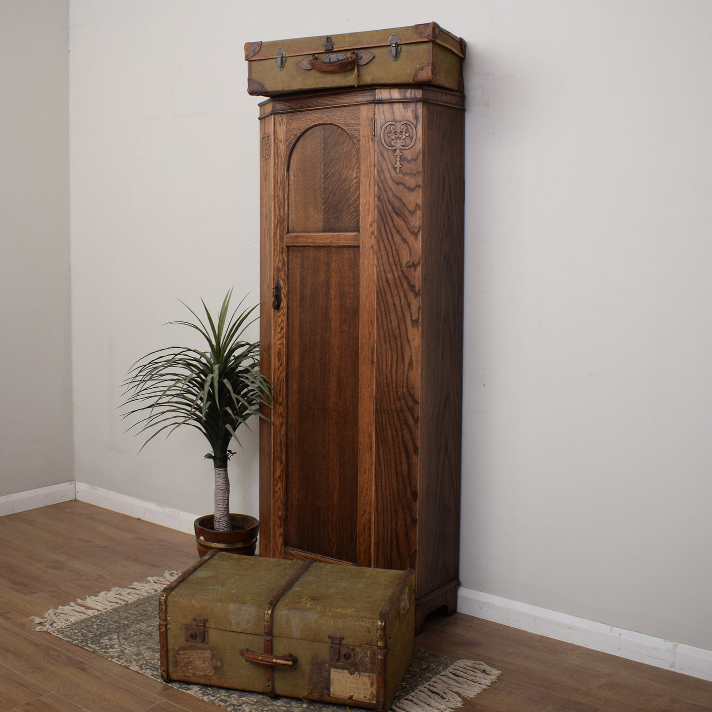 Restored Oak Hallrobe