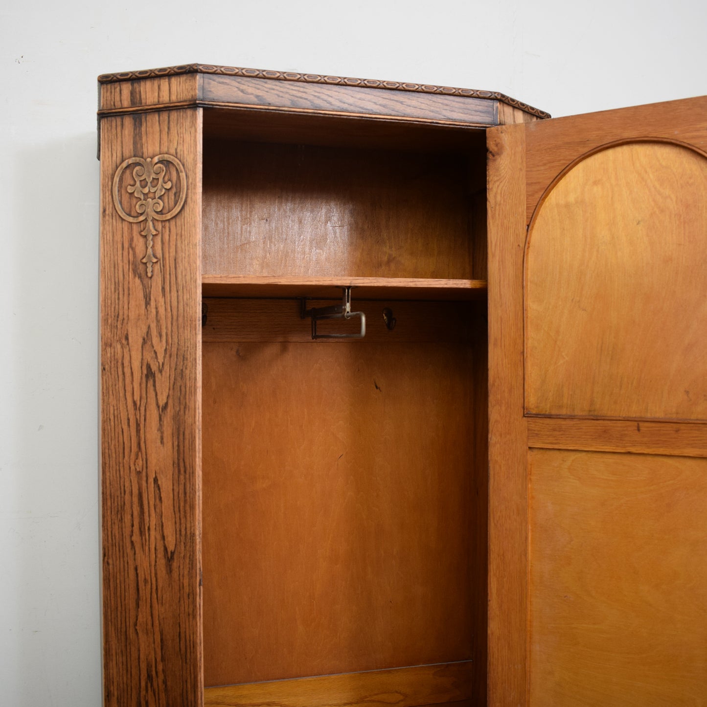 Restored Oak Hallrobe