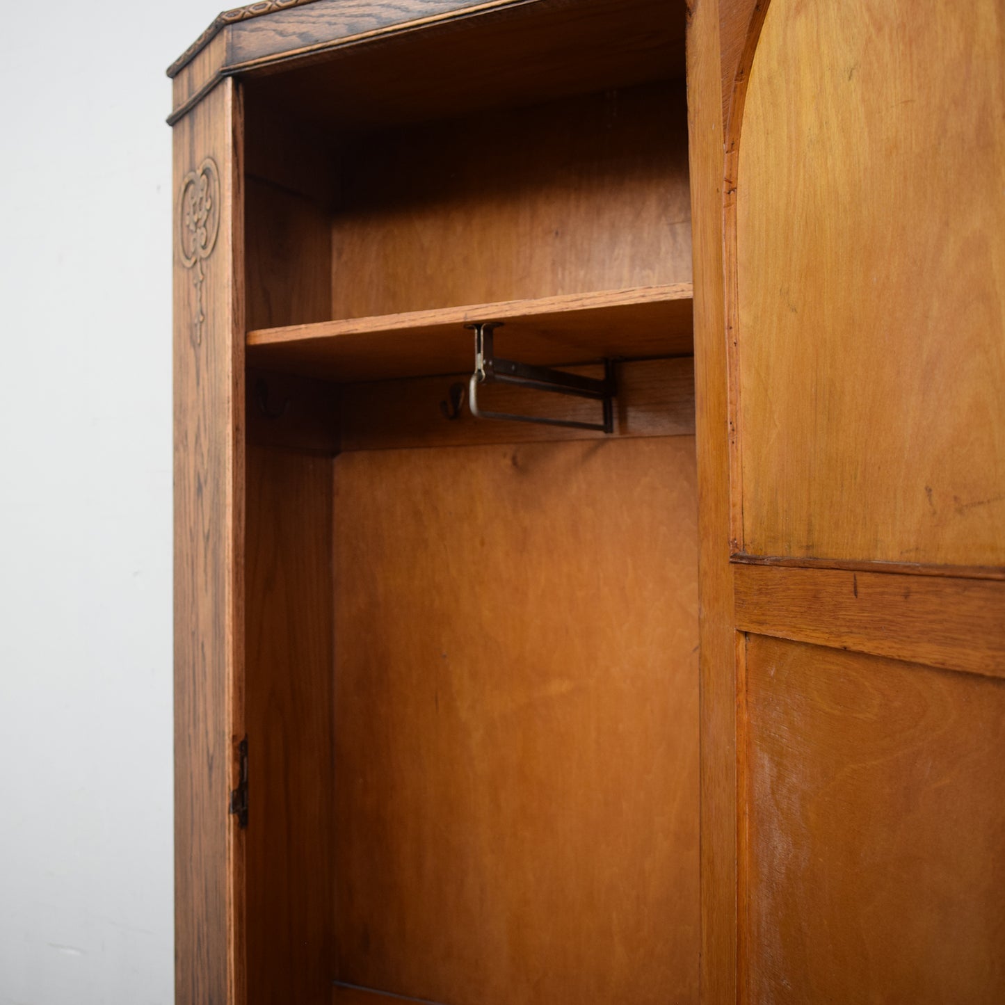 Restored Oak Hallrobe