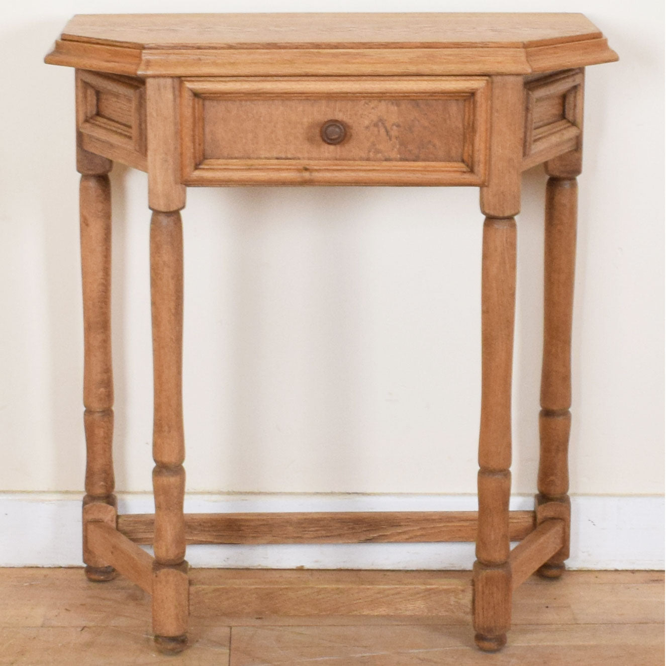 Restored Oak Hall Table