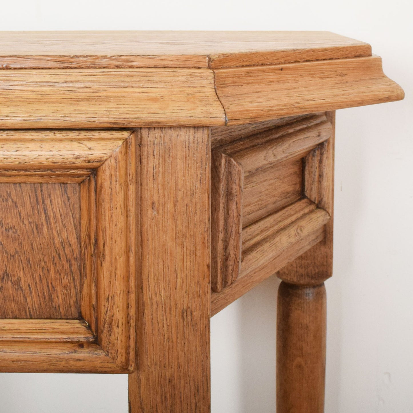 Restored Oak Hall Table