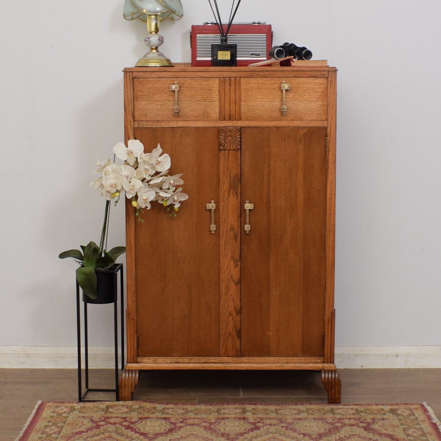 Restored Oak Tallboy