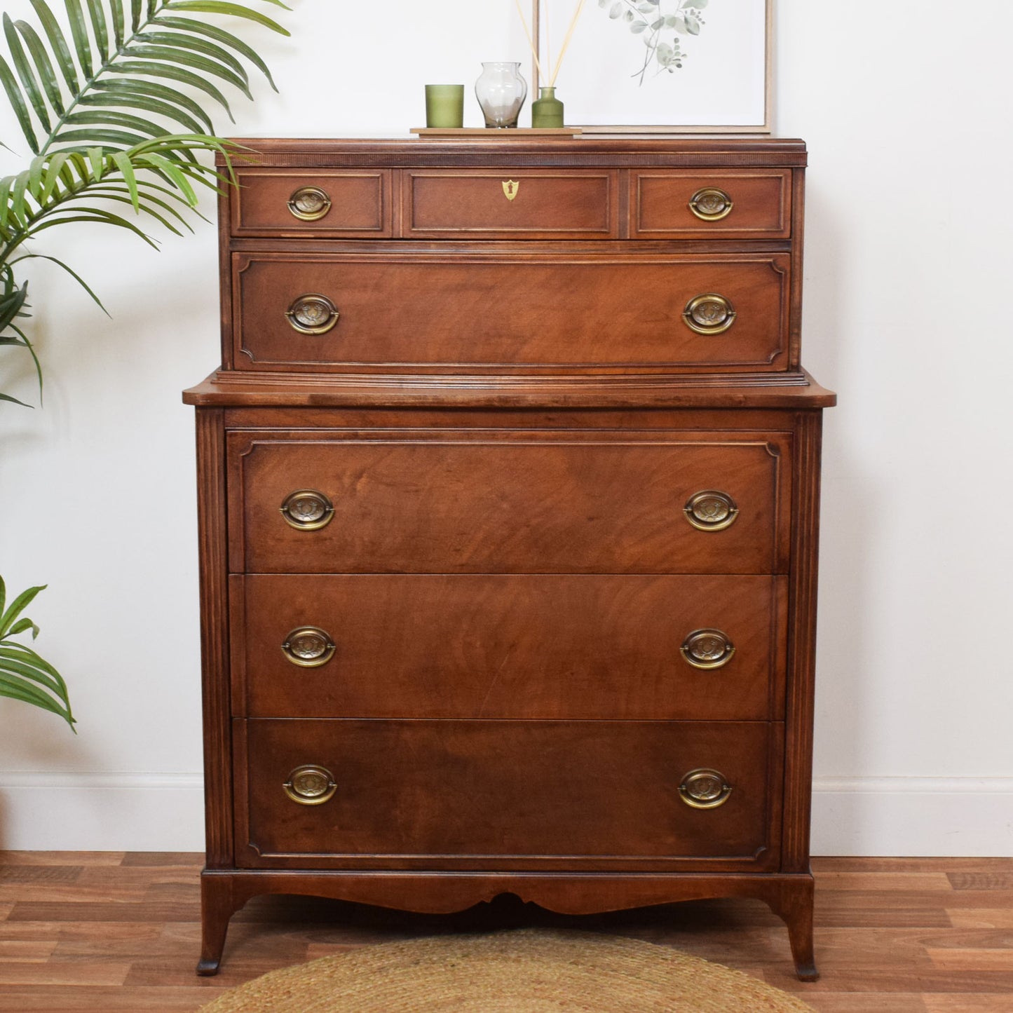 Restored Mahogany Chest of Drawers