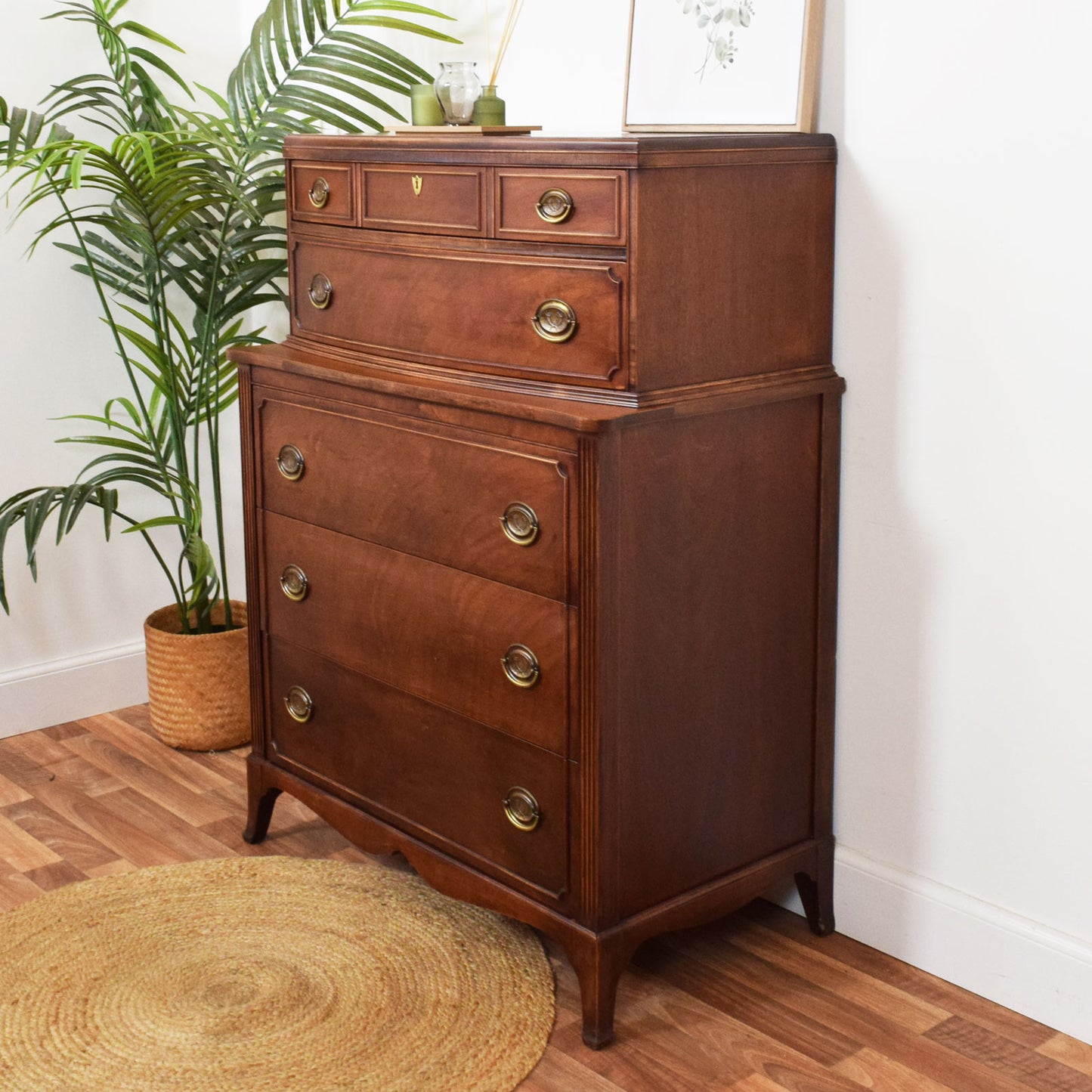 Restored Mahogany Chest of Drawers