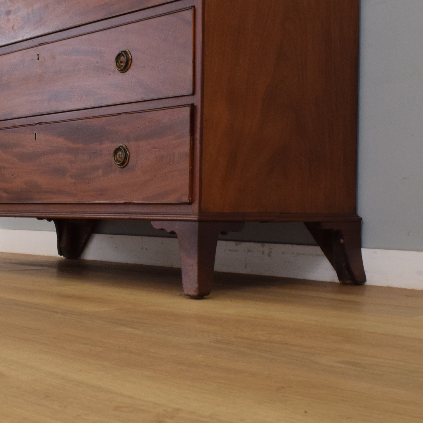 Mahogany Secretaire Bookcase