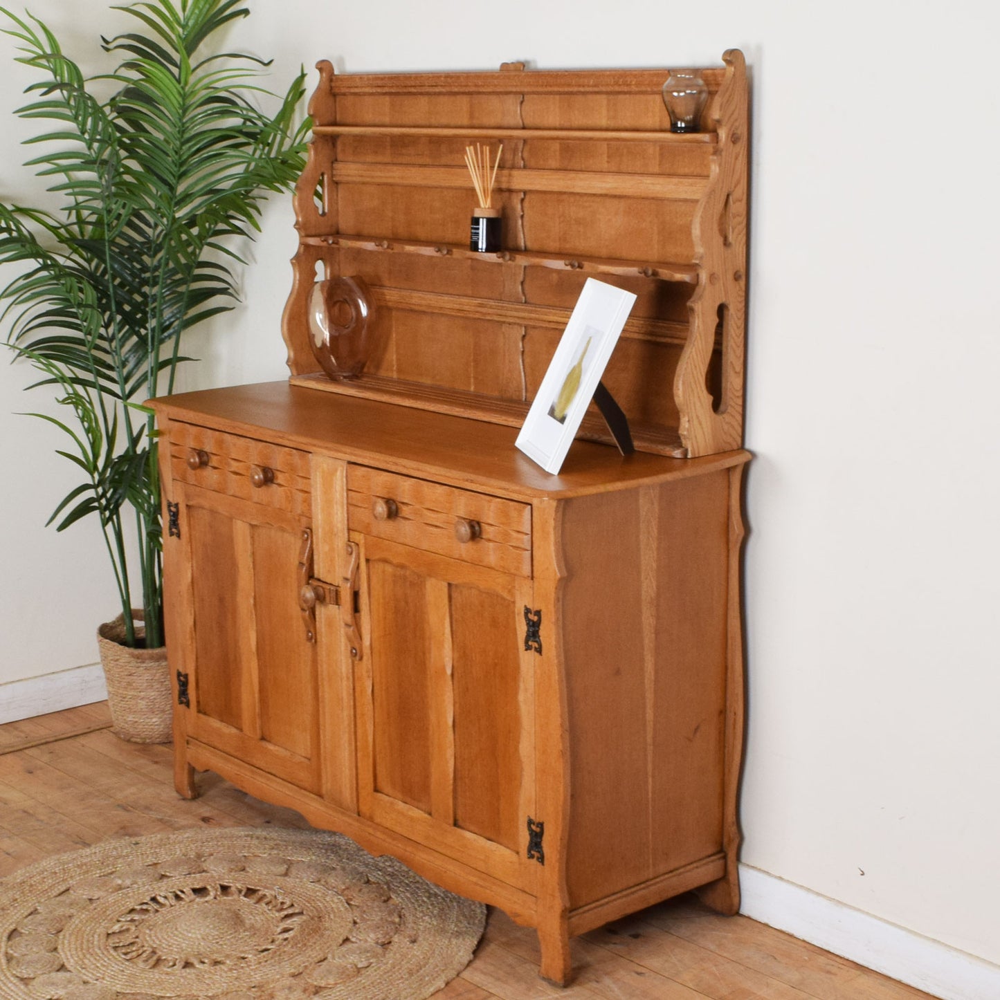 Carved Oak Dresser