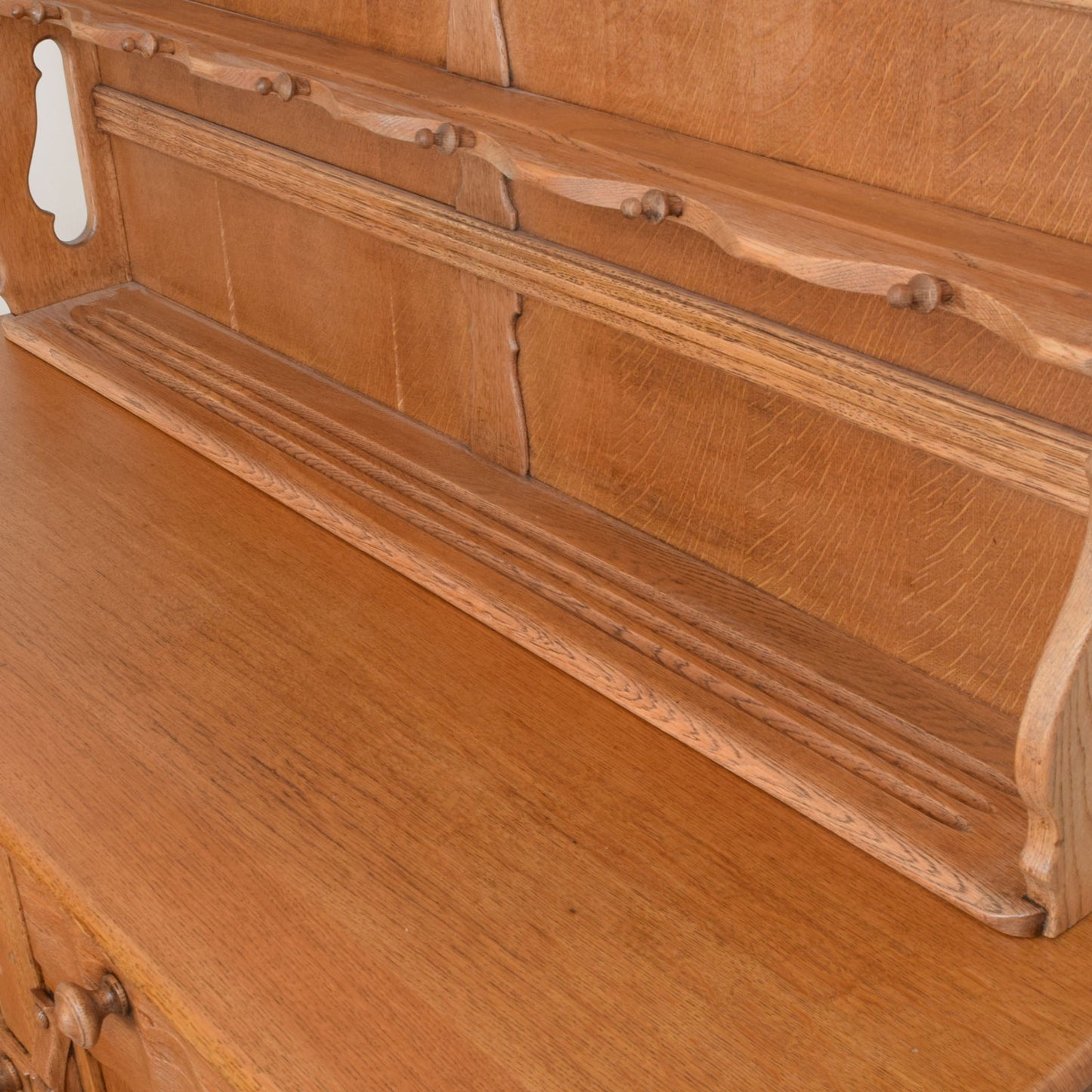 Carved Oak Dresser