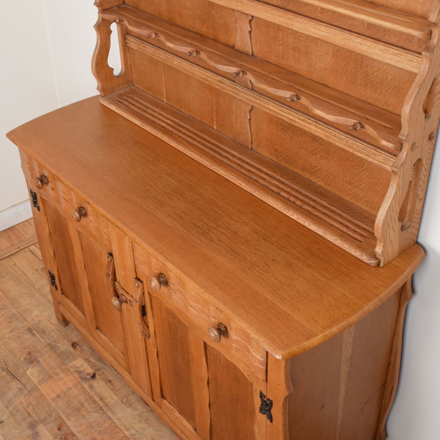 Carved Oak Dresser