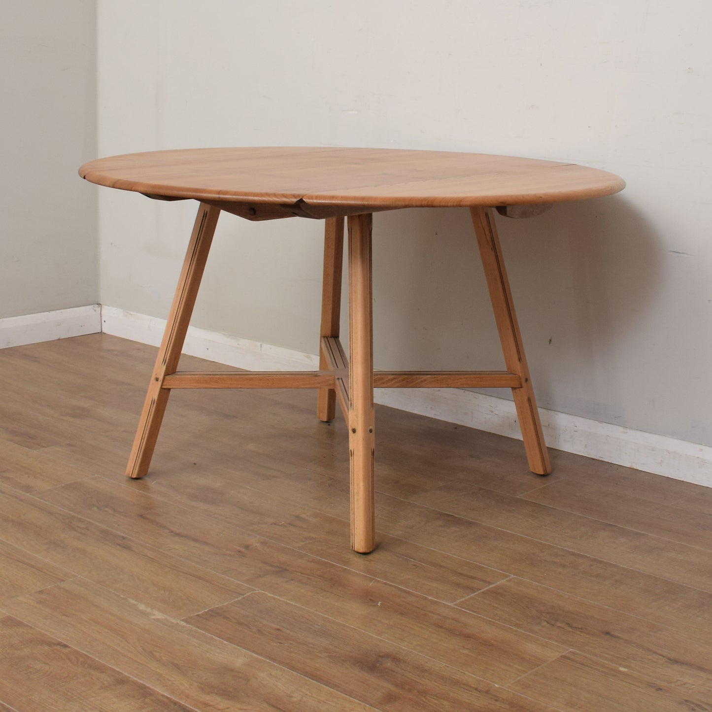 Ercol Drop-Leaf Table & Four Chairs