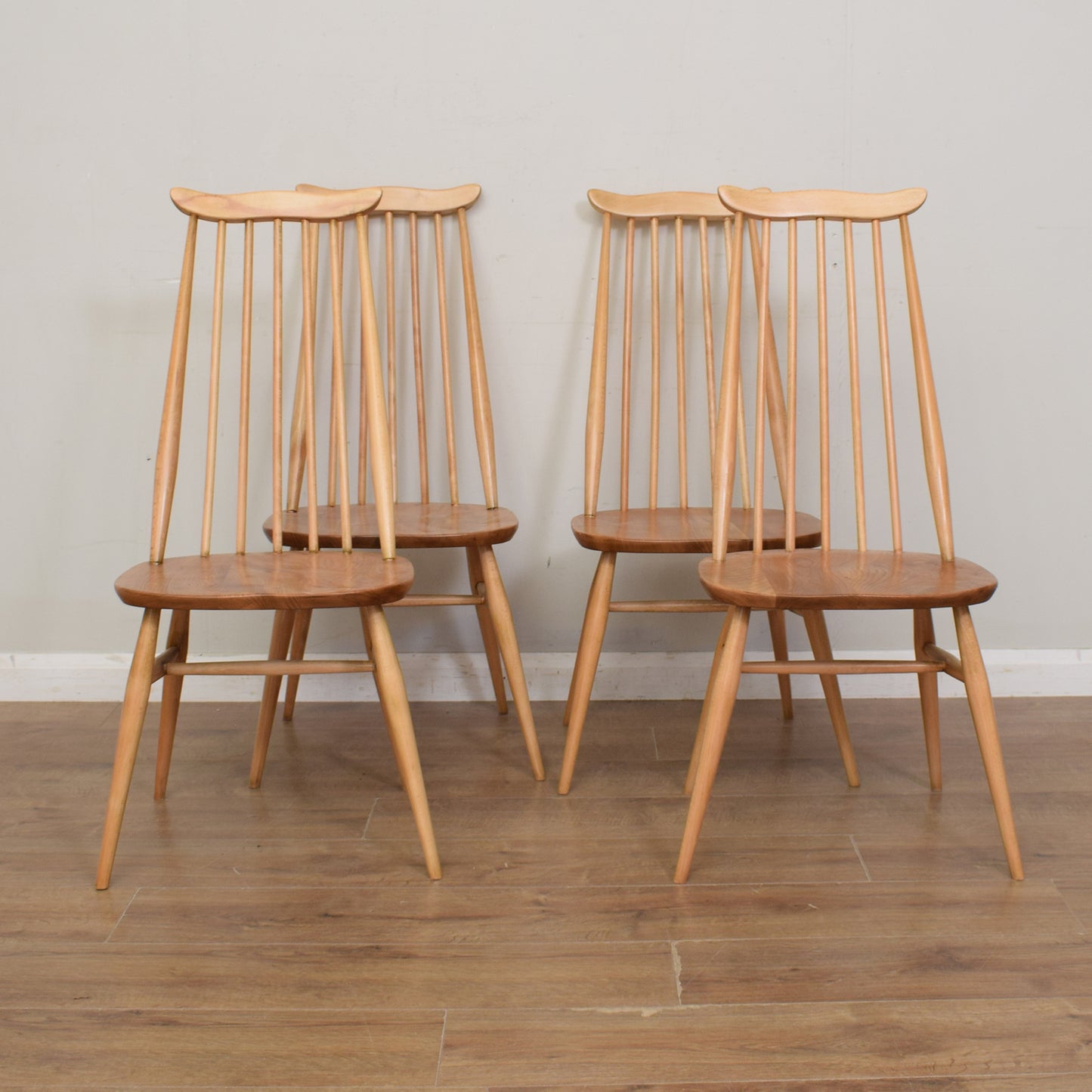 Ercol Drop-Leaf Table & Four Chairs