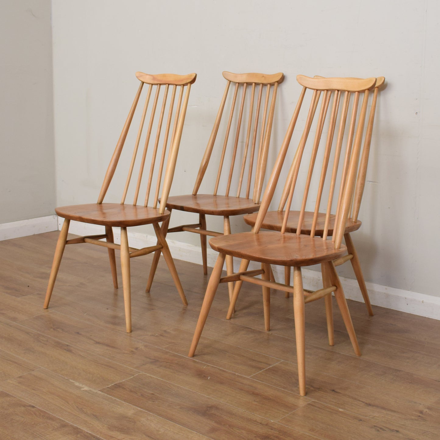 Ercol Drop-Leaf Table & Four Chairs