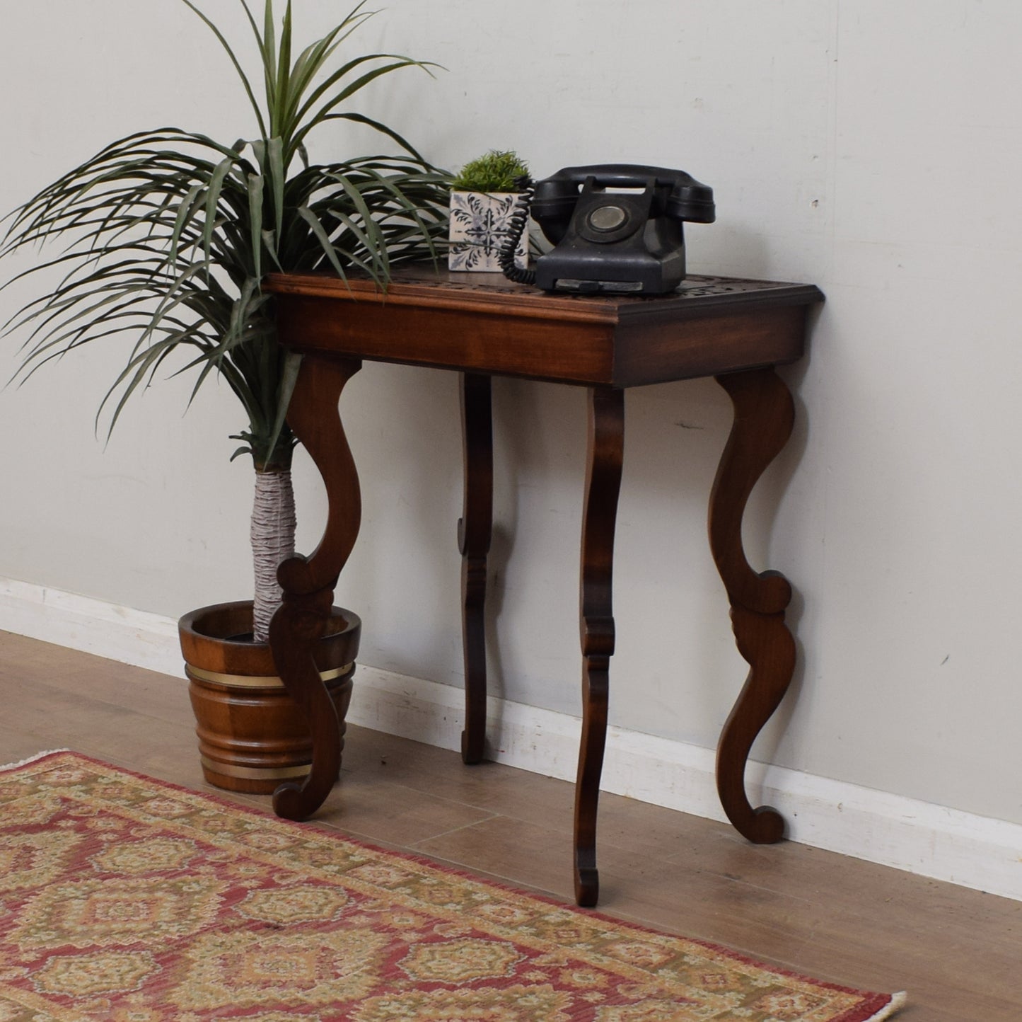 Carved Side Table