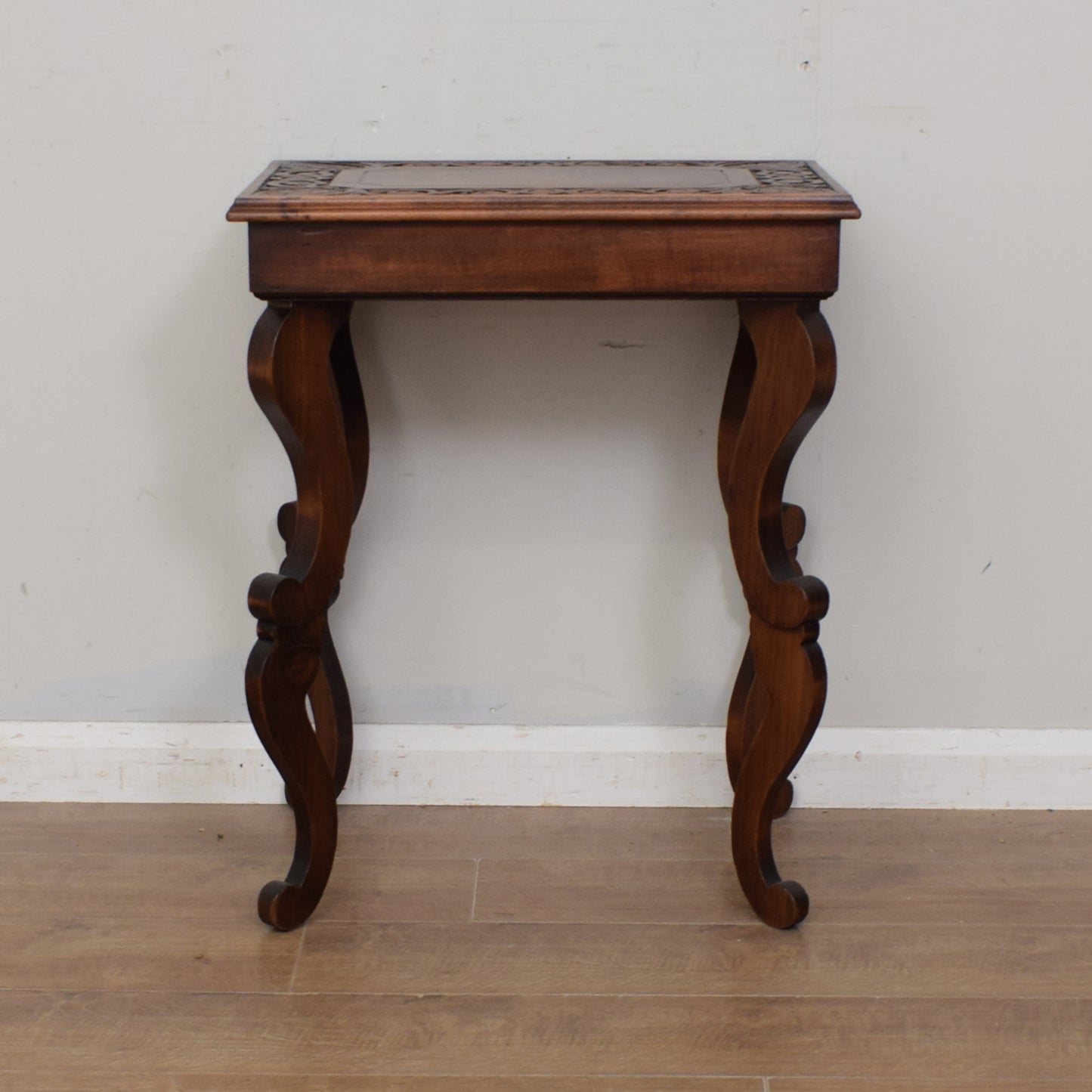 Carved Side Table