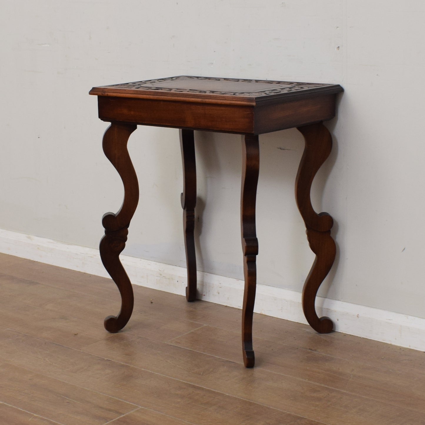 Carved Side Table