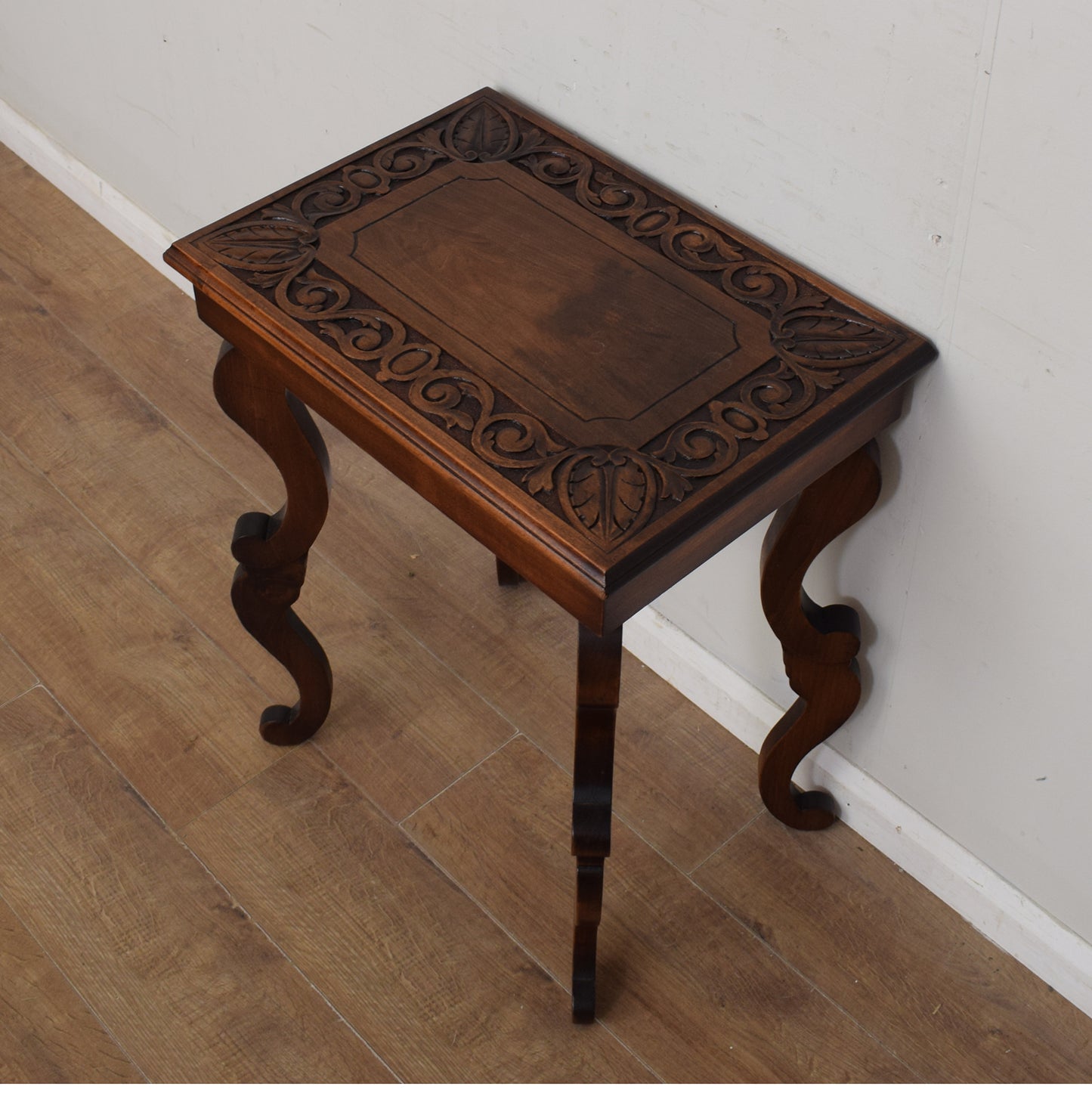 Carved Side Table