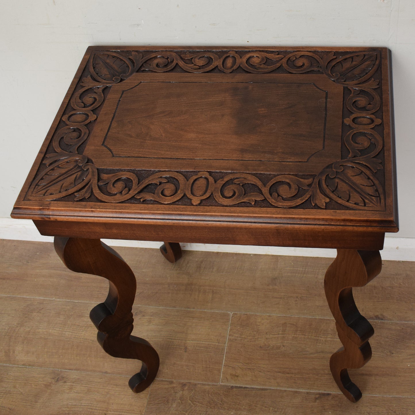 Carved Side Table