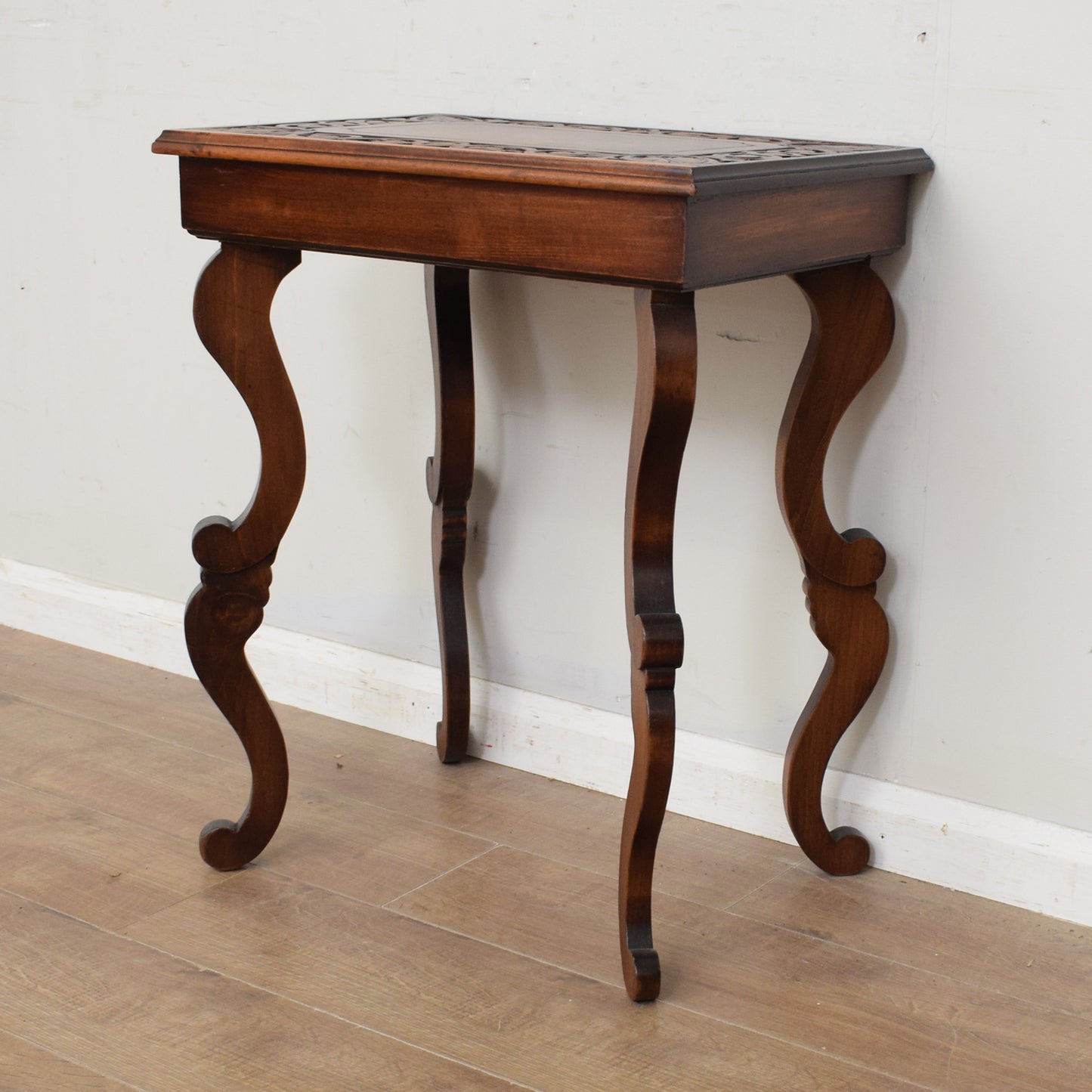 Carved Side Table