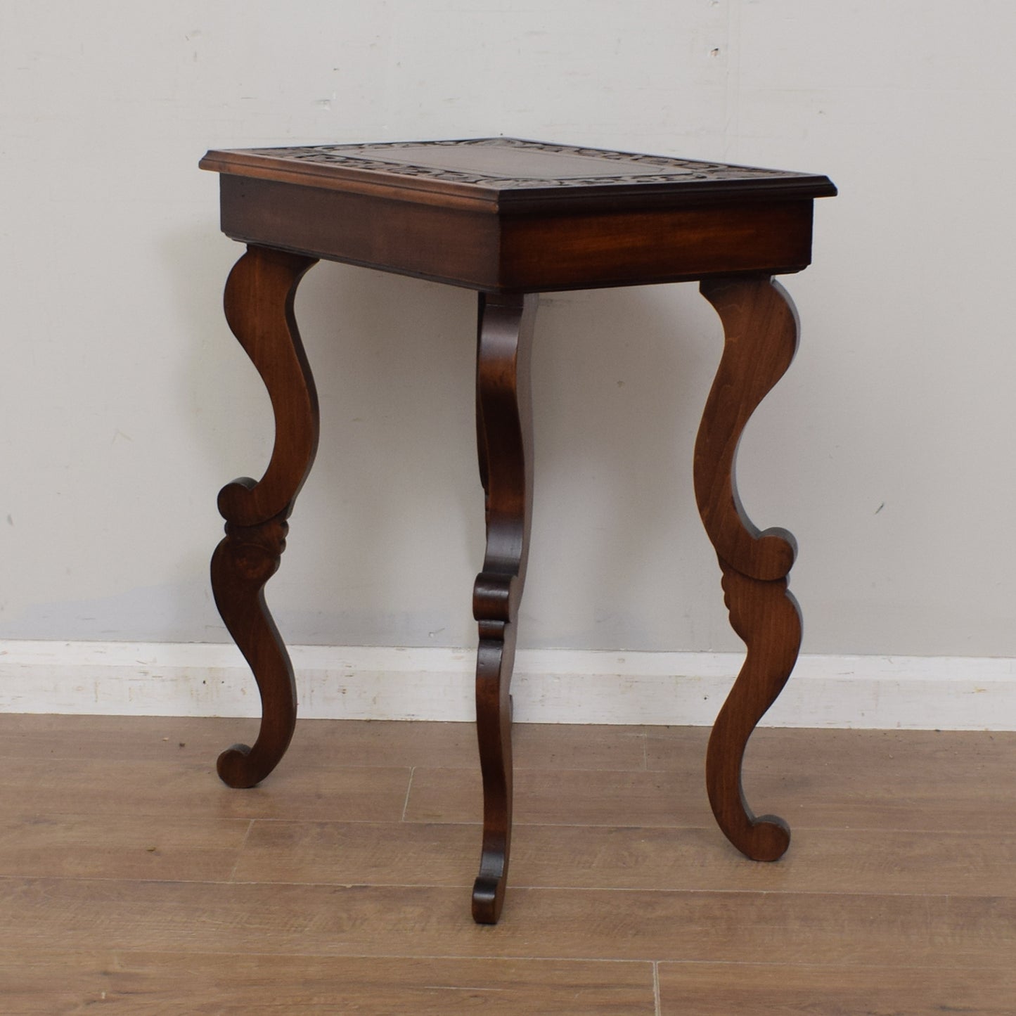 Carved Side Table