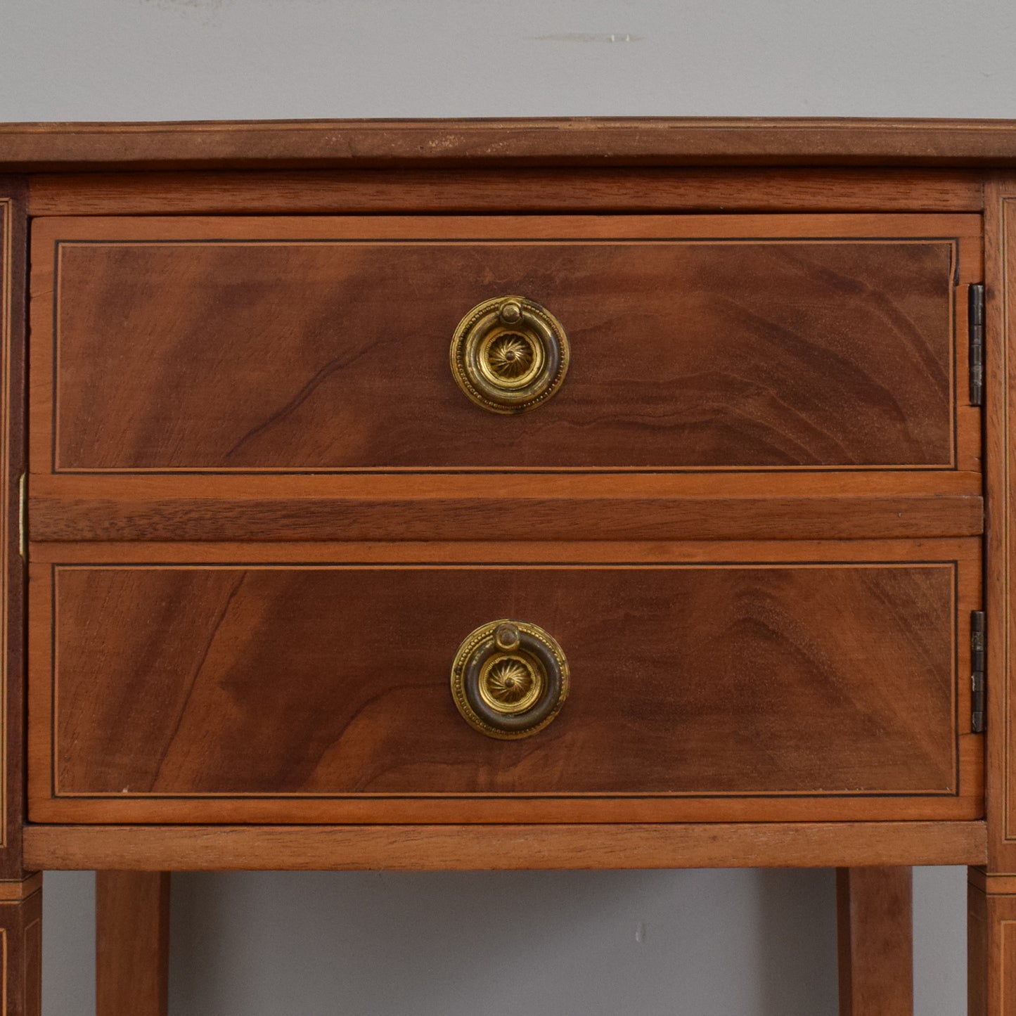 Mahogany Drop-Leaf Side Table